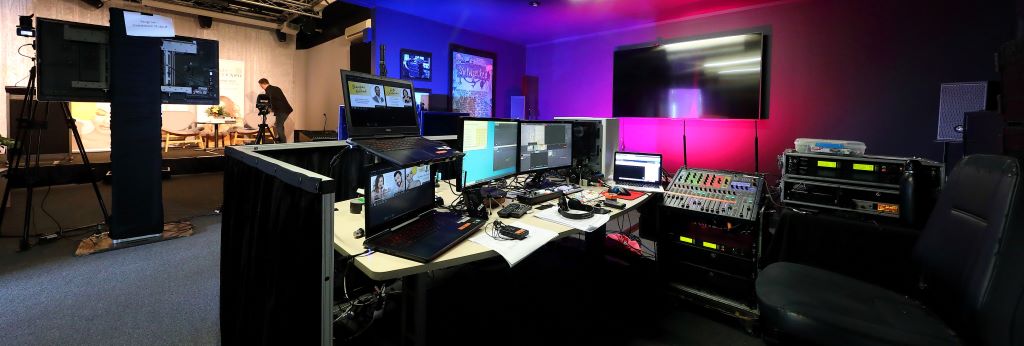 Interactive webinars streamed across multiple remote sites